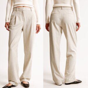 Elegant Cream Women's Pants